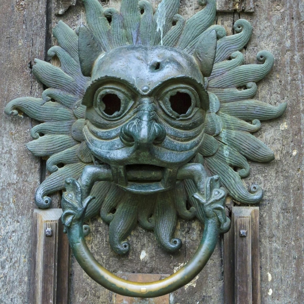 Door handle sculpture